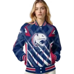personalized-south-alabama-jaguars-chevron-angles-blue-varsity-jacket-best-selling.webp