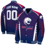 personalized-south-alabama-jaguars-hexagon-grid-blue-varsity-jacket-best-selling.webp