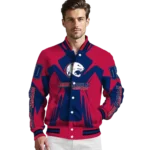 personalized-south-alabama-jaguars-spider-mark-blue-red-varsity-jacket-best-selling.webp