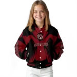 personalized-south-carolina-gamecocks-spider-mark-garnet-black-varsity-jacket-best-selling.webp