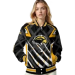 personalized-southern-miss-golden-eagles-chevron-angles-black-varsity-jacket-best-selling.webp