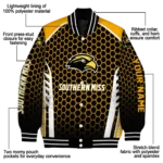 personalized-southern-miss-golden-eagles-hexagon-grid-black-varsity-jacket-best-selling.webp