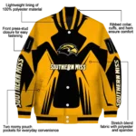 personalized-southern-miss-golden-eagles-spider-mark-black-gold-varsity-jacket-best-selling.webp