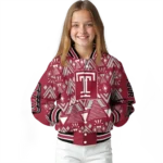 personalized-temple-owls-pyramid-shapes-red-varsity-jacket-best-selling.webp