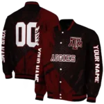 personalized-texas-am-aggies-hexagon-mesh-maroon-black-varsity-jacket-best-selling.webp