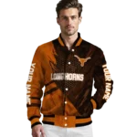 personalized-texas-longhorns-hexagon-mesh-orange-black-varsity-jacket-best-selling.webp
