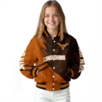 personalized-texas-longhorns-hexagon-mesh-orange-black-varsity-jacket-best-selling.webp