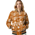 personalized-texas-longhorns-pyramid-shapes-orange-varsity-jacket-best-selling.webp