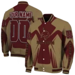 personalized-texas-state-bobcats-spider-mark-maroon-gold-varsity-jacket-best-selling.webp