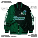 personalized-tulane-green-wave-hexagon-mesh-green-black-varsity-jacket-best-selling.webp
