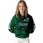 personalized-tulane-green-wave-hexagon-mesh-green-black-varsity-jacket-best-selling.webp