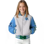 personalized-tulane-green-wave-speckled-arms-green-gray-varsity-jacket-best-selling.webp