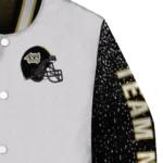 personalized-ucf-knights-speckled-arms-gold-gray-varsity-jacket-best-selling.webp