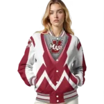 personalized-umass-minutemen-v-stripes-red-white-varsity-jacket-best-selling.webp