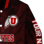 personalized-utah-utes-hexagon-mesh-red-black-varsity-jacket-best-selling.webp