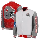 personalized-utah-utes-speckled-arms-red-gray-varsity-jacket-best-selling.webp