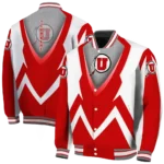 personalized-utah-utes-v-stripes-red-white-varsity-jacket-best-selling.webp
