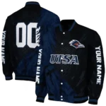 personalized-utsa-roadrunners-hexagon-mesh-orange-black-varsity-jacket-best-selling.webp