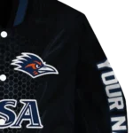 personalized-utsa-roadrunners-hexagon-mesh-orange-black-varsity-jacket-best-selling.webp