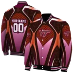 personalized-virginia-tech-hokies-mesh-chest-orange-black-varsity-jacket-best-selling.webp
