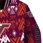 personalized-virginia-tech-hokies-pyramid-shapes-maroon-varsity-jacket-best-selling.webp