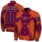 personalized-virginia-tech-hokies-spider-mark-maroon-orange-varsity-jacket-best-selling.webp
