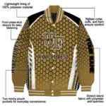 personalized-wake-forest-demon-deacons-hexagon-grid-gold-varsity-jacket-best-selling.webp