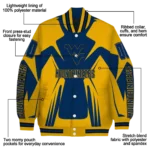 personalized-west-virginia-mountaineers-spider-mark-blue-gold-varsity-jacket-best-selling.webp