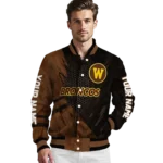 personalized-western-michigan-broncos-hexagon-mesh-brown-black-varsity-jacket-best-selling.webp