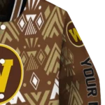 personalized-western-michigan-broncos-pyramid-shapes-brown-varsity-jacket-best-selling.webp