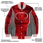 personalized-wisconsin-badgers-power-plate-red-varsity-jacket-best-selling.webp