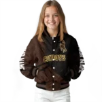personalized-wyoming-cowboys-hexagon-mesh-brown-black-varsity-jacket-best-selling.webp