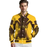 personalized-wyoming-cowboys-spider-mark-brown-gold-varsity-jacket-best-selling.webp