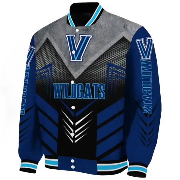 villanova wildcats arrow layer navy black varsity jacket best selling