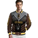 wyoming-cowboys-arrow-layer-brown-black-varsity-jacket-best-selling.webp