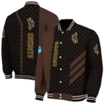 wyoming-cowboys-triple-side-stripes-brown-black-varsity-jacket-best-selling.webp