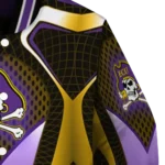 custom east carolina pirates mesh chest gold black varsity jacket best selling.webp