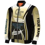 custom-georgia-tech-yellow-jackets-mesh-effect-gold-black-bomber-jacket-best-selling.webp