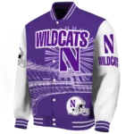 custom-northwestern-wildcats-ferris-arena-purple-white-varsity-jacket-best-selling-1.webp