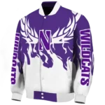 custom-northwestern-wildcats-winged-blaze-purple-white-varsity-jacket-best-selling.webp