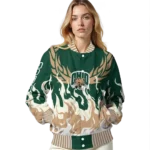 custom ohio bobcats winged blaze green white varsity jacket best selling.webp