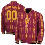 customized-arizona-state-sun-devils-bolt-stripe-maroon-varsity-jacket-best-selling.webp