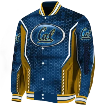 California Golden Bears Jacket - Customized Power Plate Blue Deluxe