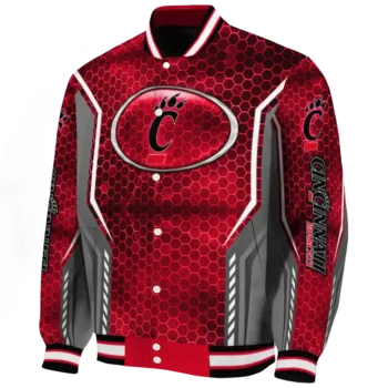 Cincinnati Bearcats Jacket - Customized Power Plate Red Deluxe