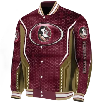 Florida State Seminoles Jacket - Customized Power Plate Garnet Deluxe