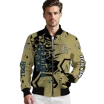 customized-georgia-tech-yellow-jackets-hexagon-cluster-gold-black-bomber-jacket-best-selling.webp