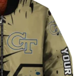 customized-georgia-tech-yellow-jackets-hexagon-cluster-gold-black-bomber-jacket-best-selling.webp