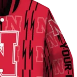 customized-nebraska-cornhuskers-bolt-stripe-red-varsity-jacket-best-selling.webp