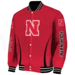 customized-nebraska-cornhuskers-chevron-arrow-red-varsity-jacket-best-selling.webp