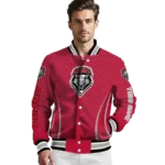 customized-new-mexico-lobos-chevron-arrow-red-varsity-jacket-best-selling.webp